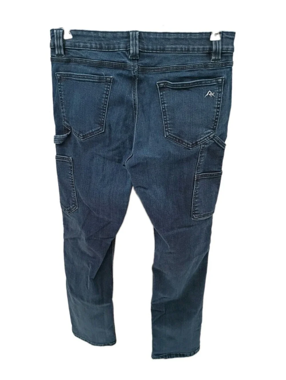 Ridgecut Toughwear Jeans Women's 10 Blue Denim Utility Mid Rise Stretch Workwear